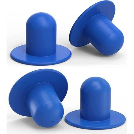Lot de 4 bouchons universels pour tuyau piscine 3,2 cm – compatibles Intex/Coleman (pompes ≤1000 GPH) (1/5)