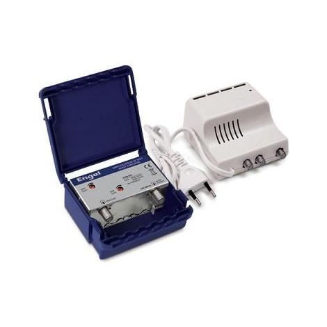 Lte Amplificateur Engel 1 Gain d'entrée 30db (uhf - Vhf) + Alimentation (al6120) Avec filtre numérique de dividende