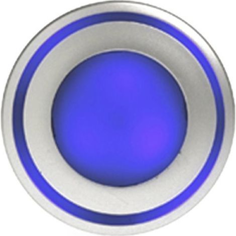 Luminaire encastré bleu Kalank Mini LED pour éclairage direct ou indirect avec fonction ON et OFF (500010) (1/3)