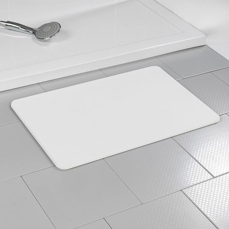 Wenko SIMI Badeteppich Antirutsch Weiß 60x39 cm
