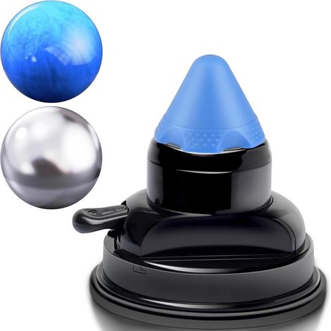 Balle de massage murale – pour le fitness, le yoga et l'exercice – pour le dos, la nuque, les épaules et les pieds – avec balle, balle de glace et ventouses
