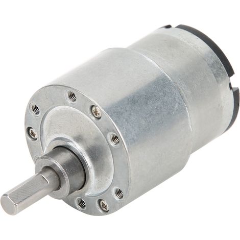 Moteur À Courant Continu Avec Boîte À Engrenages - 6 V 12 V 24 V - Pour Automatismes Domestiques - 1 Pièce (1/5)