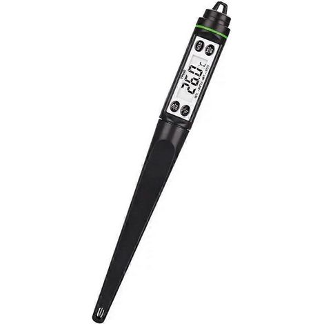 Hochpräzises digitales Lebensmittelthermometer, elektronisches Taschenthermometer mit langer Sonde zum Kochen, Backen, für die Zubereitung von Milch und Kaffee. (1/5)