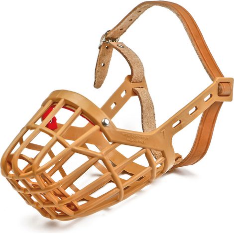 Utilia Pet MUSERUOLA IN PLASTICA CON ATTACCHI IN CUOIO  n° 5 6.00 pz
