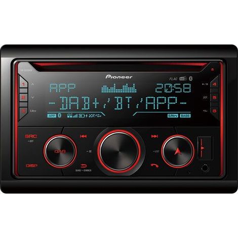 Pioneer FH-S820DAB Radio per auto Ricevitore multimediale Nero 200 W Bluetooth (1/2)