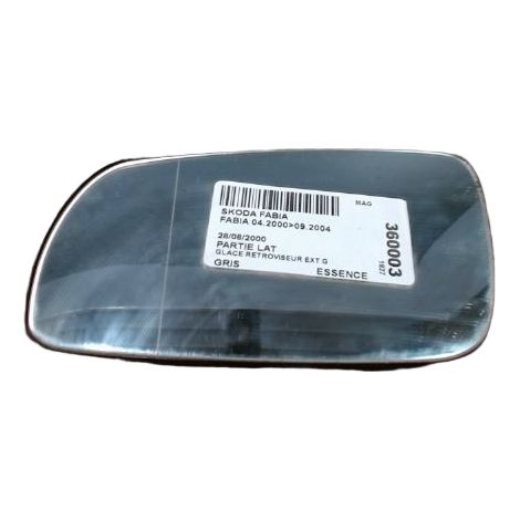 [PRODUIT D'OCCASION] Glace Retroviseur Exterieur G SKODA Fabia 2000-2004 ♻️ Ref Oe. 6y1857521a - Garantie à vie (1/3)