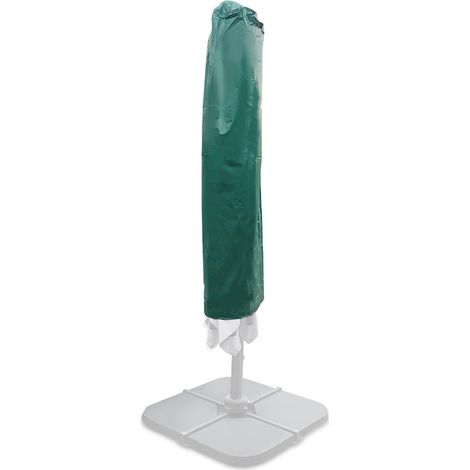 Terre Jardin – Housse de parasol déporté en PVC – Étanche et indéchirable – Résistante aux UV – Diamètre 45 cm – Hauteur 190 cm