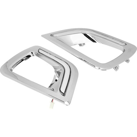 Lot de 2 feux de jour bicolores avec clignotants, compatibles avec Nissan Navara NP300 (2015-2018). (1/5)