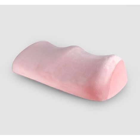 Coussin ergonomique pour les genoux et les jambes, petit coussin de surélévation, coussin de soutien en mousse à mémoire de forme pour les genoux et les jambes 50 x 30 x 14,5 cm (1/5)