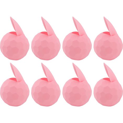 Packung mit 10 wiederverwendbaren Silikon-Wasserbomben, selbstverschließend und schnell befüllbar, für Sommerspiele und Partys am Pool oder Strand (rosa). (1/5)