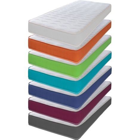 eXtrame Comfort ltd Cooltouch Essentials Teal Blue Border Memory Foam Mattress, 5ft King Size