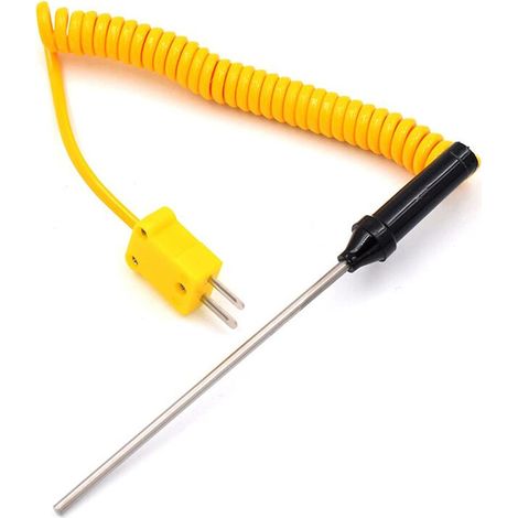 Régulateur de température de sonde en acier inoxydable à thermocouple de type K 290x3mm (1/5)