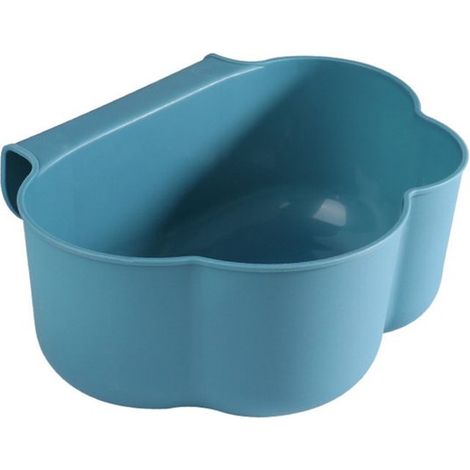 Poubelle suspendue, lot de 2, 23 x 18 x 9 cm panier de rangement suspendu pour matelas à langer poubelle suspendue pour portes de placard de cuisine petit modèle (1/5)