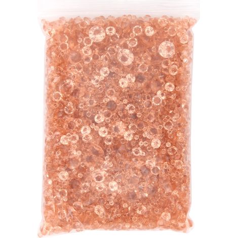 4000 Pcs Acrylic Rhinestones NonToxic OdorFree Rose Gold Blue Mixed 3/6/10mm for DIY Jewelry Decorations Arts Crafts(Rose Gold ) (1/5)