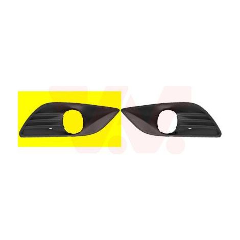 Grille de ventilation, pare-chocs VAN WEZEL 1866594 FORD 1528560