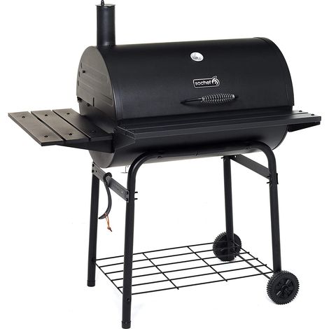 Barbecue a carbone Pablo 75 griglia in ghisa colore nero Sochef (1/5)
