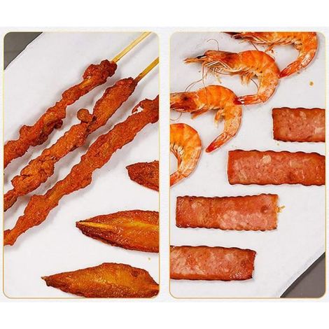Papier de cuisson - - 30 cm x 5 m - Silicone double face - Résistance à 220 °C - Anti-collant (1/4)