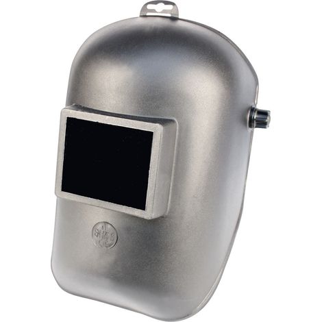 ELMAG Schweißerschutzhelm PVC mit DIN 9 Gläser 90 x 110 mm (1/2)