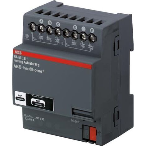 HA-M-0.6.1 Actionneur F@H chauff/clim 6 voies 230V 2CDG510008R0011 ABB STO994181 (1/3)