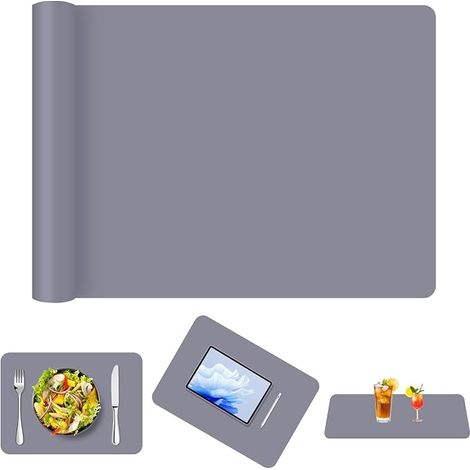Non Slip Silicone Baking Mat, 70 x 50 cm, Dark Grey