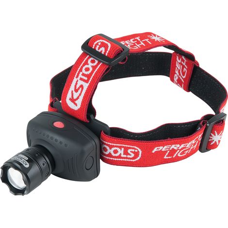 KS Tools LED Stirnlampe batteriebetrieben 140 lm 3 h 550.1238