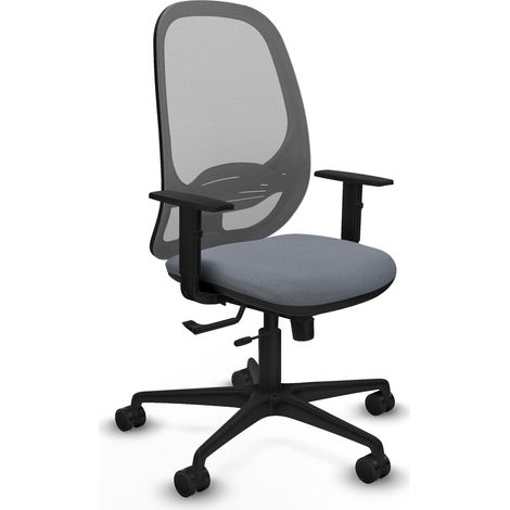 Silla ergonómica piqueras y crespo Cilanco gris brazos ajustables (1/2)