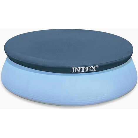 COBERTOR DE VINILO PARA PISCINA AUTOPORTANTE REDONDA INTEX