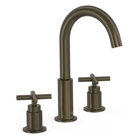 Mélangeur sur gorge pour lavabo Noir Bronze - TRES 28310501KMB