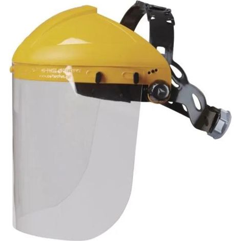 Delta-Plus BALBI 2 Soporte para Visera Amarilla de Policarbonato