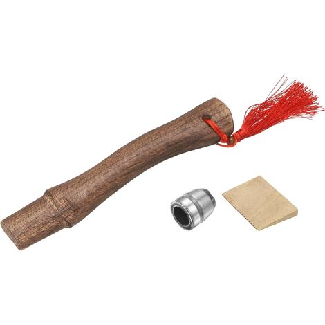 Replacement Wooden Axe Handle 10.2" Universal Hickory Axe Handles with Wooden and Round Wedges for Camping And Gardening Axe (1/5)