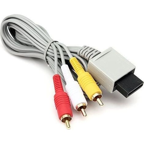 Câble TV-PERITEL-AV - Nintendo - Wii - Filaire - Connectique - Neuf