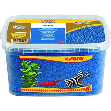 Sera Gravillon Aquarium Pro blu 6 litri 1 kg (1/4)