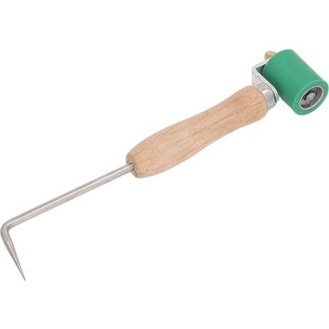 Rouleau de couture 260 ℃ 32 mm de diamètre 40 mm de largeur en silicone avec sonde de test pour le soudage (1/5)