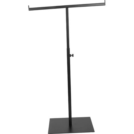 Porte-serviettes réglable en forme de T, barre télescopique rétractable pour salle bain et cuisine (1/5)