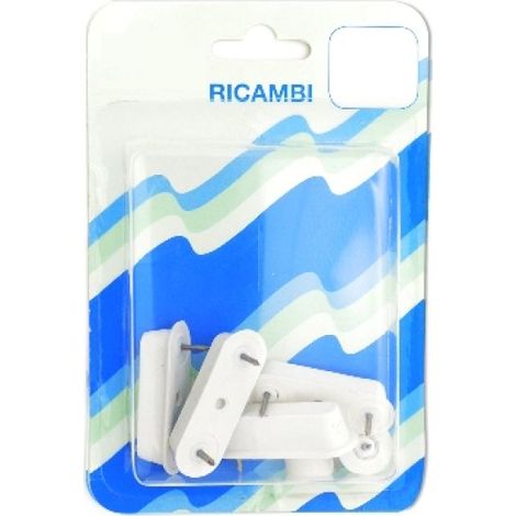 KIT PARACOLPI E TACCHETTO PER SEDILE IN LEGNO Bianco