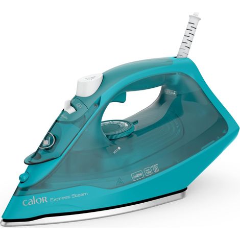 Express Fer à repasser vapeur, 2400 W, Débit vapeur continu 40 g/min, Fonction pressing 160 g/min, Semelle céramique, Défroissage vertical FV2851C0 (1/5)