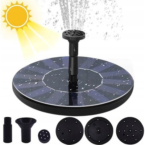 Fontana solare da giardino galleggiante, 16 cm, per laghetto da piscina + filtro (1/5)