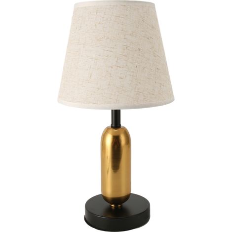Lampe de table rétro européenne à 3 températures de couleur, lampe de chevet décorative LED à intensité variable avec télécommande pour chambre et salon, 3 W (1/5)