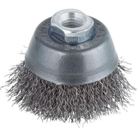 Wolfcraft Drátěný kartáč hrnec 70 mm nerez M14 2702000 (1/2)