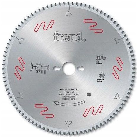 Lame pour métaux non ferreux/PVC/Aluminium FREUD - Ø350 3,5/3 AL30 Z108 TP- - F03FS05309 -LU5D 1700 (1/3)