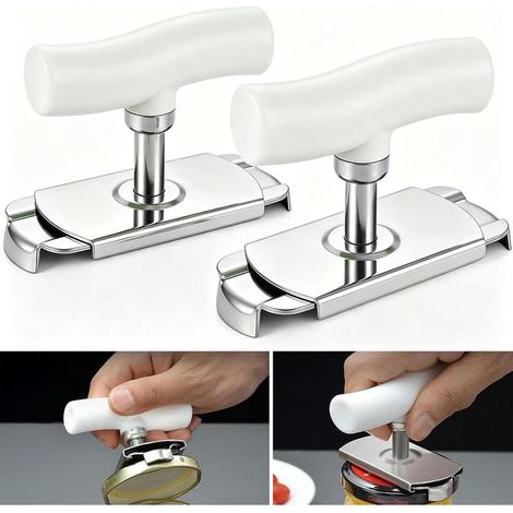 Set mit 2 Glasöffnern, Küchenhelfer, Weiß und (1/5)