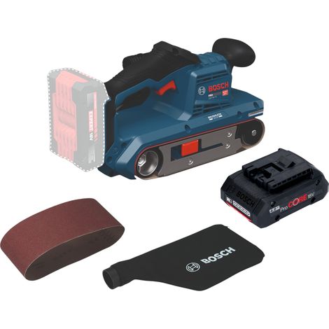 Ponceuse à bande sans fil Bosch GBS 18V-75 18 V 76 x 533 mm sans balais + 1 batterie ProCORE 4,0 Ah - sans chargeur (1/5)