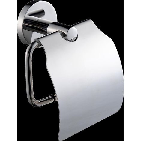KWC Wc-rollenhalter, FIRMUS, Edelstahl, 140x162x65 mm, Aufputz, Hochglanz (1/2)