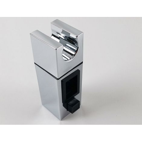 Support de douche tige fixe Siège élévateur pour accessoires salle de bain Tube carré 22x22mm Fixation solide (1/4)
