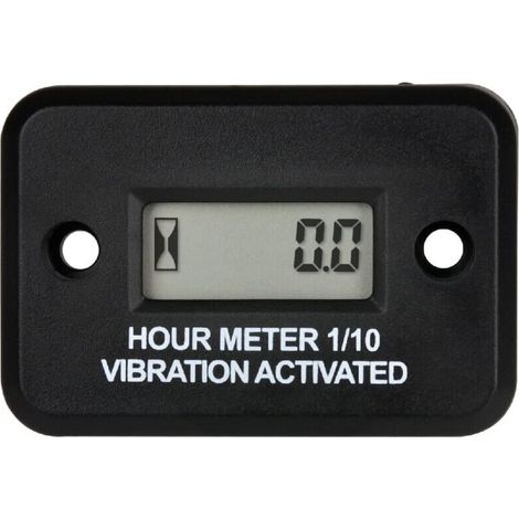 Medidor de horas de vibración inalámbrico YR-HM016, para motores, generadores y cortadoras de césped.