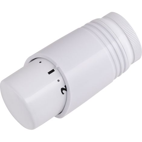 Tête thermostatique design pour robinet de radiateur  NOYON & THIEBAULT Blanc (1/5)