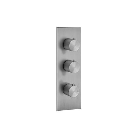 Termostato oculto Gessi316 ready-mounted set, montaje vertical, 2