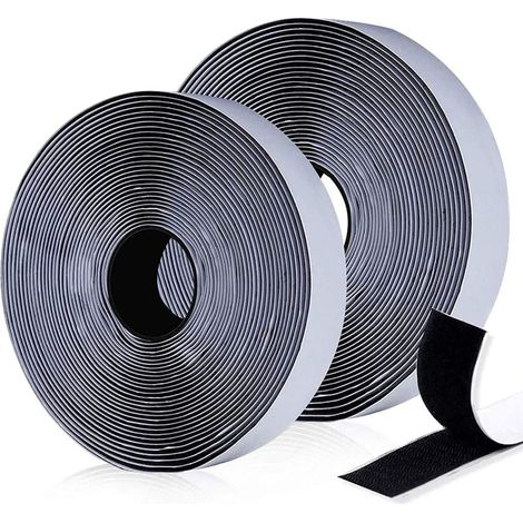 Litzee – 10 m x 20 mm Klettverschluss – Strapazierfähiges, witterungsbeständiges Nylon – Zum Aufhängen von Gegenständen auf glatten Oberflächen (1/5)