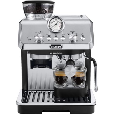 Delonghi EC9155.MB La Specialista Arte Bean to Cup Manual Coffee Machine, Silver (1/3)