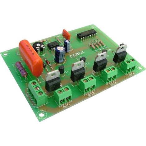 Sequenzieller Automatismus 4 Ausgänge A 220V L5 CEBEK